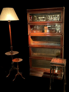 An English 19th Century Globe Wernicke Bookcase. Five Sections High.