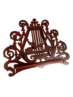 An English 19th Century Mahogany Music / Reading Stand.